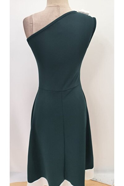 Kokosh moda DRESSIFY WOMEN’S FASHION Rochie de damă cu un singur umăr, cu det...