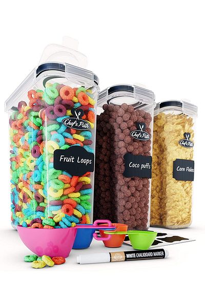 OEM Set of 2 large containers with lids, leak-proof, for food, 2x6.3 liters, BPA-free