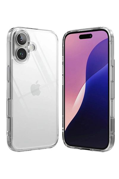 cepmoda حافظة شفافة متوافقة مع هاتف iPhone 17 - حافظة هاتف من السيليكون المرن الشفاف |   شفاف