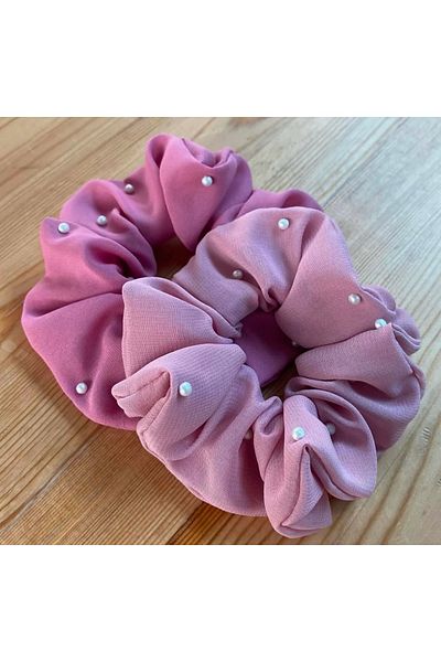 Nimet Abla Butik Elastic Fabric Double Bagel Buckle