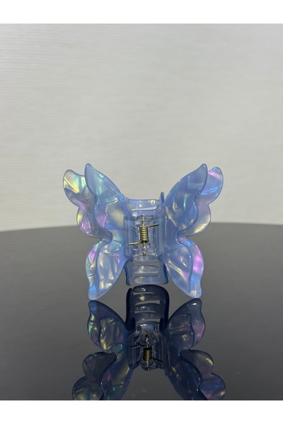 XUPING JEWELRY Hologram minimal kelebek mandal toka-mavi