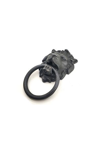 Skygo Antique Style Decorative Brass Lion Door Knob, Taktak - 102x130 mm, Oxide
