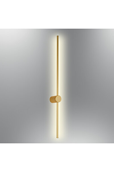 DEKORANLA Şık Sarı Mınus LED Tasarım Aydınlatma, Estetik ve Modern Dekorasyon Parçası