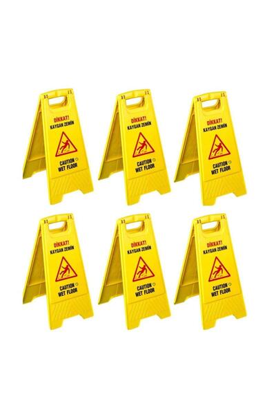 Omnisoft Uctm Kz100 Warning Sign for Slippery Floor 6 Units