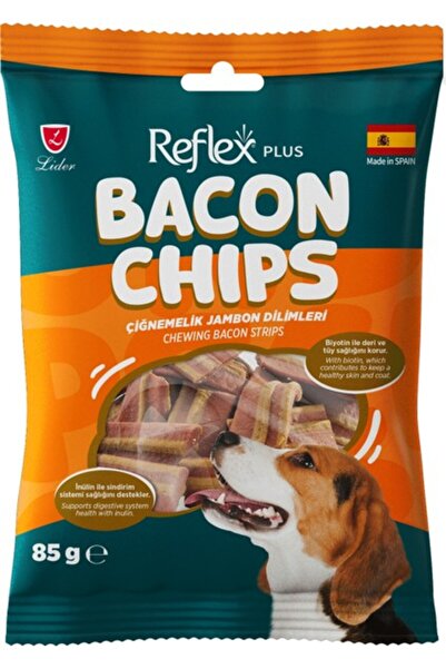Reflex Plus Bacon Chips / Çiğnemelik Jambon Dilimleri Yetişkin Köpek Ödül Maması