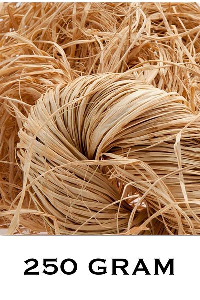 edalle Natural Raffia, Natural Rope, Banana Fiber 250 Grams