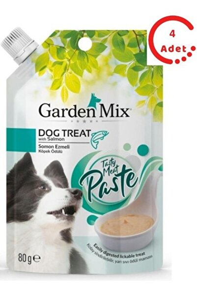 Garden Mix Somon Etli Ezmeli Köpek Ödülü 80 gr x 4 Adet