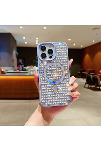 Toybox Shining Star and Pearl Diamond Magsafe Phone Case - iPhone 15 Pro Max