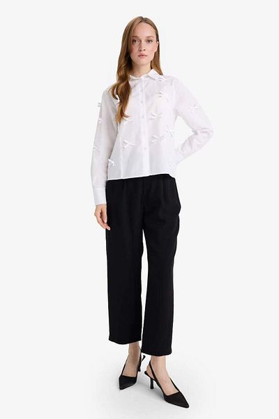DeFacto New Season Regular Fit Poplin Long Sleeve Tunic
