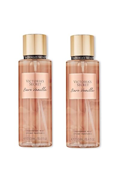 Victoria's Secret 2 x Spray de corp parfumat, Victoria's Secret, Bare Vanilla, 250 ml
