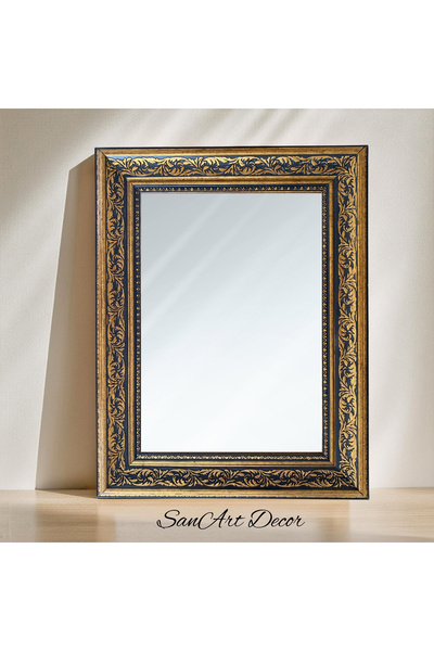 Sanart Ayna, Çerçeveli Ayna, Duvar Aynası, Vintage Ayna, Dekoratif Ayna, Mode...