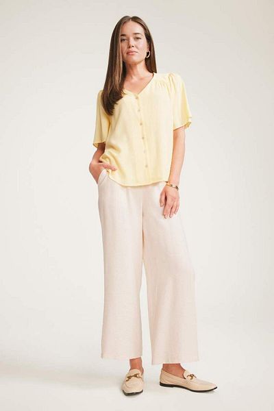 DeFacto New Season Regular Fit Wide Leg Trousers with Pocket Detail