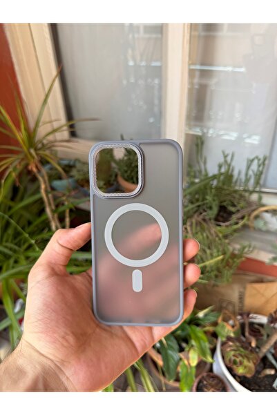 Apple iPhone 15 pro Max uyumlu Şık ve Dayanıklı POINT SKIN MagSafe Uyumlu