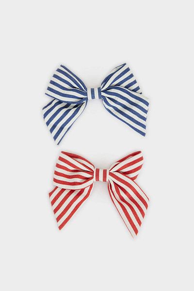 DeFacto Girl's 2-Piece Ribbon Buckle Set F6489Axns