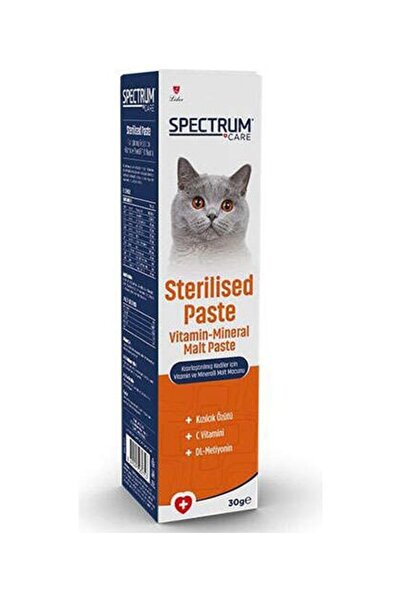 Spectra Spectrum Sterilised Kısır Kedi Malt Göz Kalp Uriner Bağışıklı K Destekleyici Vitamin Mineral Destek