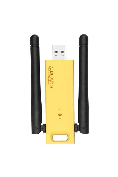fun zone WD-4602AC 1200Mbps Wireless Dual Band USB Adapter AC1200 USB3.0 Network With Antenna Multicolour