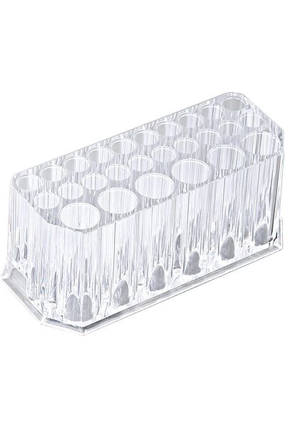 Generic Clear Acrylic Makeup Brush Holder Organizer Thickened Cosmetic Brush Storage