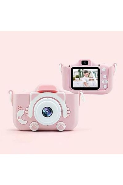 Tradeo 20MP kids camera with selfie lens, games & 32GB support—fun, anti-drop design for boys & girls.