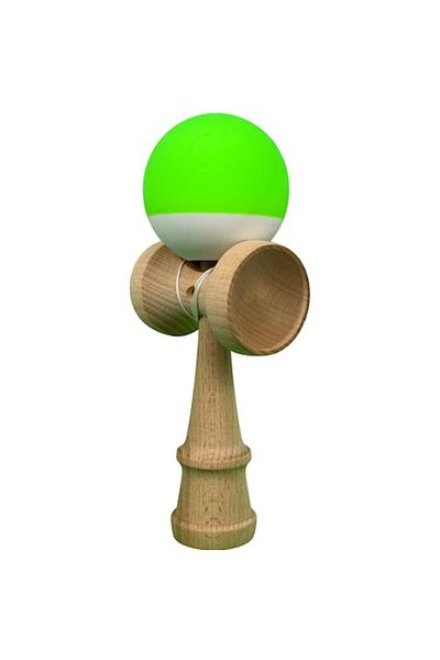 LEIBOO Professional Kendama, Wooden, Rubber Ball, 18 cm, Skill Game for Children and Adults, Bi