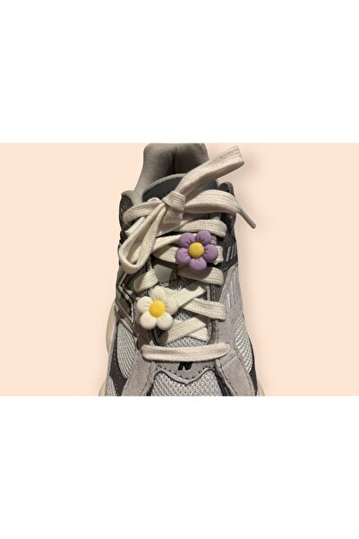 KITT stores 2’li Renkli Papatya Temalı Ayakkabı Charmı ve Çanta Süsü