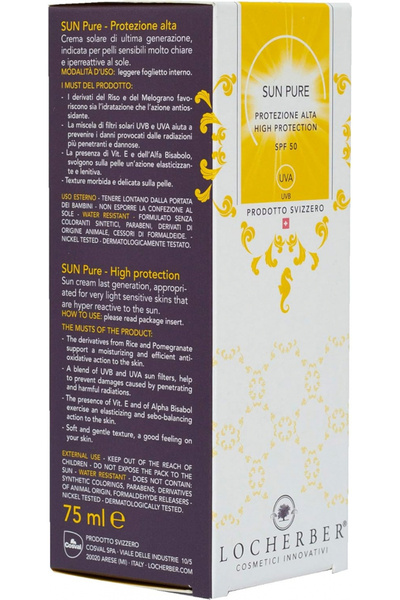 LOCHERBER Sun Pure High Protection SPF 50 Cream 75ml