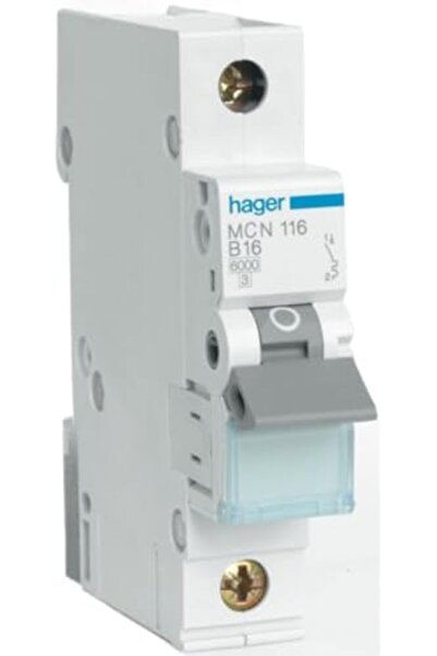 hager Miniature Circuit Breaker MCB 1Pole 40A 6kA MCN140 France
