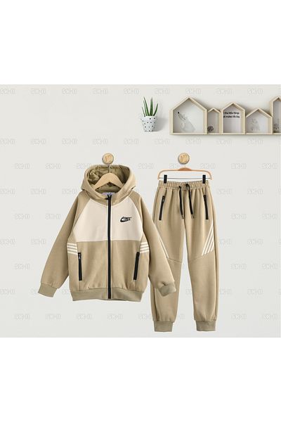 SETTY KOOP Kids Athletic Hoodie and Jogger Set – Comfortable Two-Piece Sportswear for Boys and Girls
