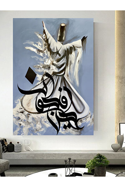 ESLEM SEMAZEN BASKILI KANVAS TABLO