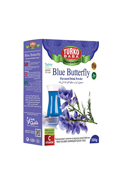 Tropobaba تروكوبابا مشروب الفراشة الزرقاء ناعم 300جم
