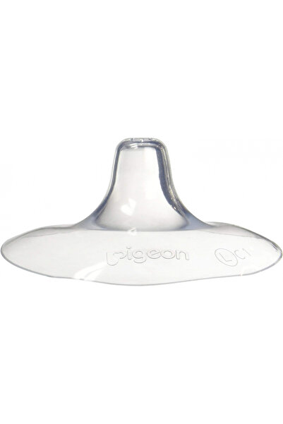 Pigeon واقي حلمة السيليكون الطبيعي