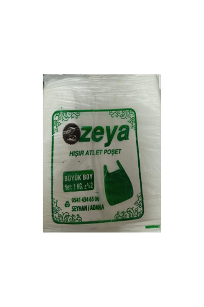 ZEYA HIŞIR POŞET BÜYÜK BOY 1 KG MARKET POŞETİ