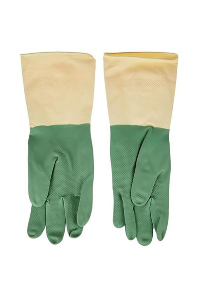 Generic قفازات تنظيف رويال فورد، لاتكس طبيعي مريح RF10491 | قطعتان قابلتان لإعادة الاستخدام، بمقبض مريح