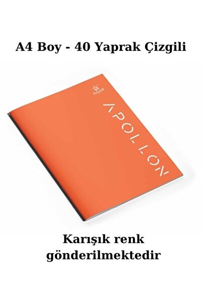 Sentor 40 Sheets Lined School Notebook Pp Cover Wire Stitching A4 Size