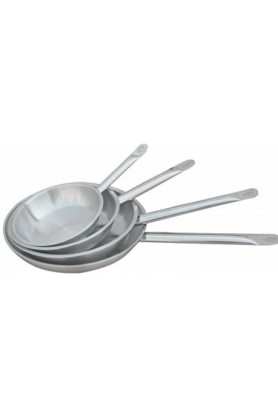 Kayalar Frying Pan with Single Reinforced Handle 35X8 cm 10 Liters