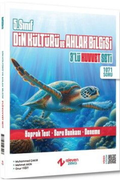 İşleyen Zeka Yayınları İşleyen Zeka 5. Sınıf Din Kültürü ve Ahlak Bilgisi 3 l...
