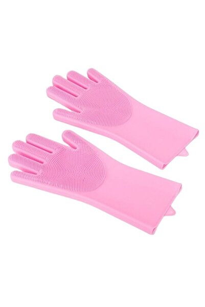 Generic قفازات ديفسيدار للعناية بالحيوانات الأليفة، مصنوعة من السيليكون المقا...