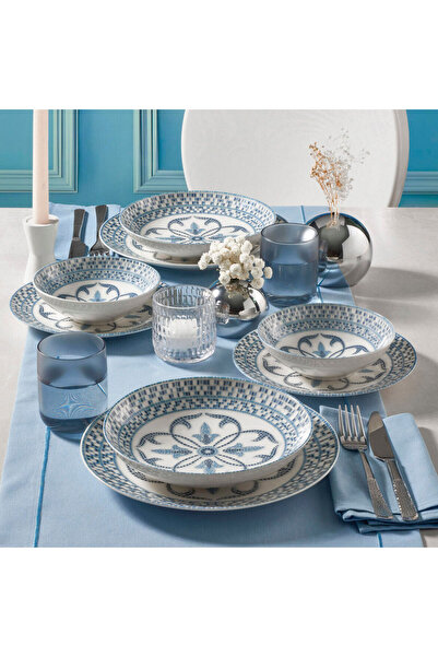 Güral Porselen Camelia 24 Parça 6 Kişilik Yemek Takımı 22761
