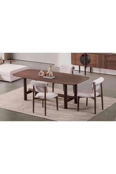 CaddeYıldız Bergamo Yemek Masası Takımı