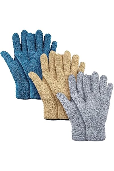 Generic 3 أزواج من قفازات إزالة الغبار من النباتات المصنوعة من الألياف الدقيق...