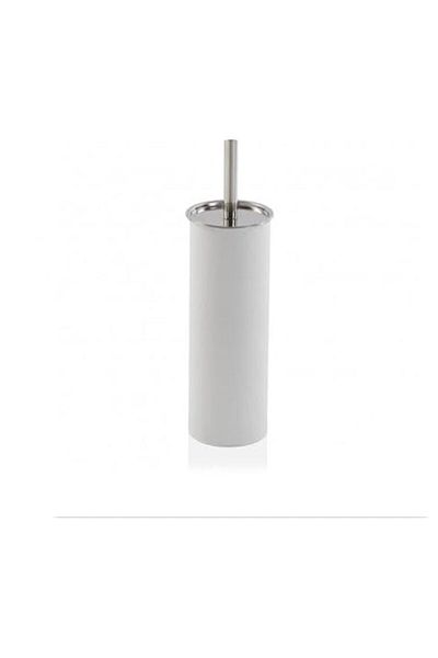 Generic Toilet Brush (white) with Holder Set Stainless Steel 304 Toilet Cleaning Brush for Bathroom Round F