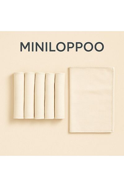 MİNİLOPPOO Mouth Wipes Baby Wipes 6 Li