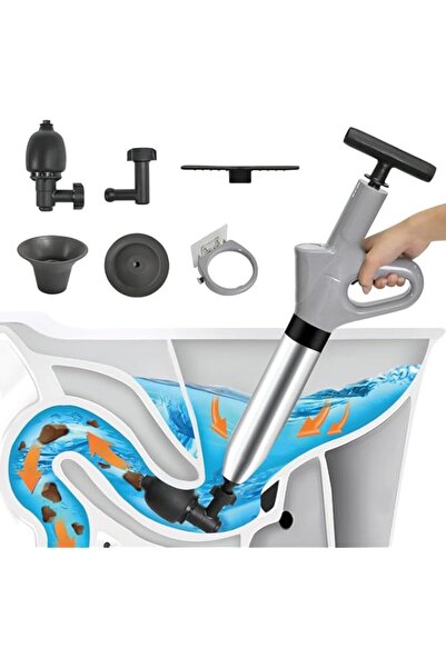 Generic Brand YelaJoy High-Pressure Toilet Plunger with Real-Time Barometer, ...