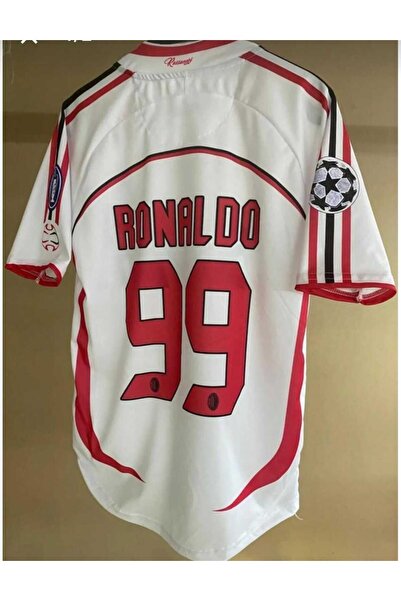 movecollection A.c Milan 2007 Şampiyonlar Ligi Finali Ronaldo Nazario Nostalji Forması (EFSANE MİLAN KADROSU)