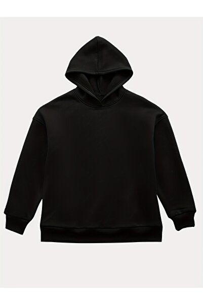 Lider Leather Hanorac unisex cu glugă, cu buzunar cangur, cu 2 fire, croială ...