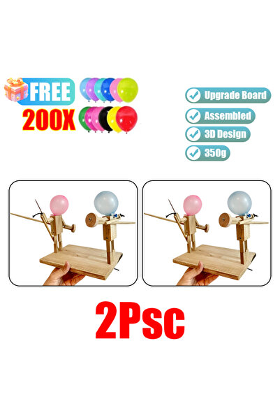 choice2 thicker model 2Pcs With 200balloon Balloon Bamboo Man Battle Thickene...