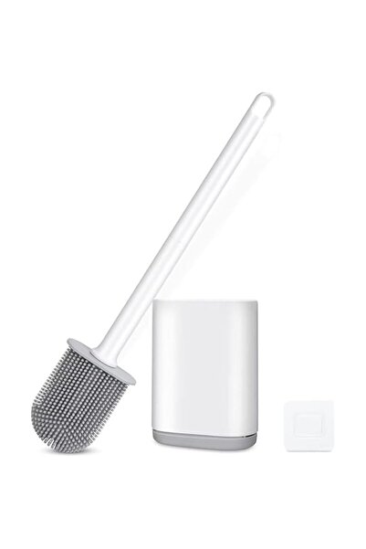 Generic مجموعة فرشاة المرحاض وحاملها من Aputue، تصميم عصري مع قاعدة مانعة للت...