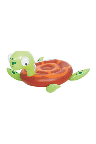 Fab N Funky عوامة سباحة للأطفال على شكل سلحفاة، مستوحاة من الطبيعة، بتصميم صد...