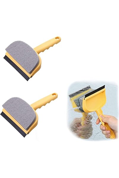 Generic منظفات الزجاج من كاست ويف، قطعتان من فرشاة تنظيف الزجاج المحمولة ذات ...