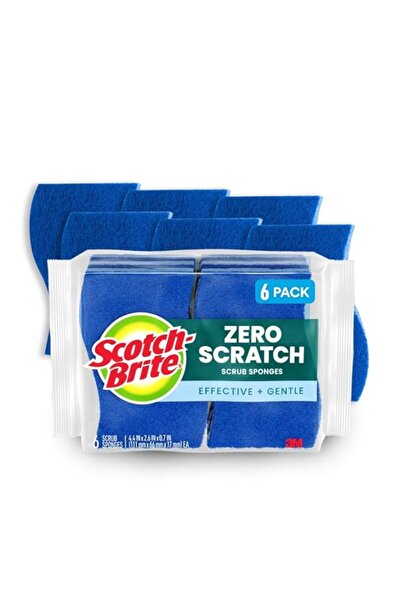 Generic إسفنجة سكوتش برايت غير قابلة للخدش، إسفنجة لتنظيف المطبخ والحمام والم...