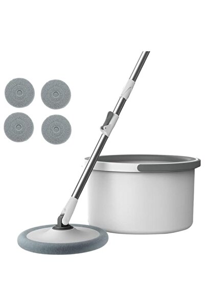 Generic مجموعة ممسحة أرضية مسطحة ودلو من لوميشو، نظام ممسحة مسطحة ودلو دوار 3...